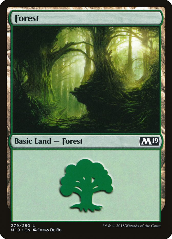 Forest (279) [Core Set 2019] | Play N Trade Winnipeg