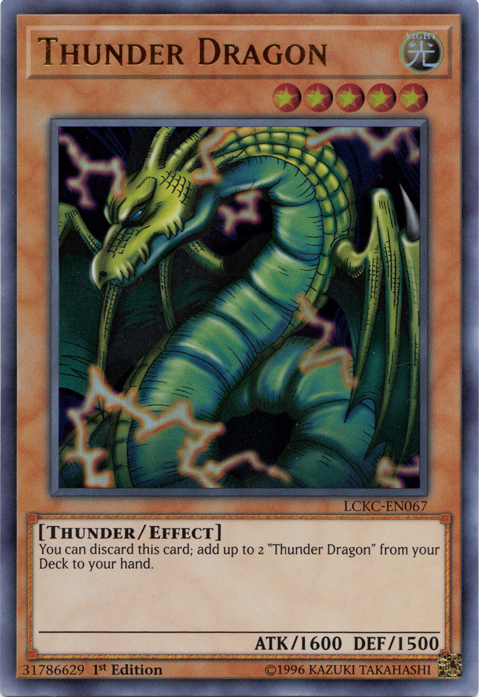 Thunder Dragon [LCKC-EN067] Ultra Rare | Play N Trade Winnipeg