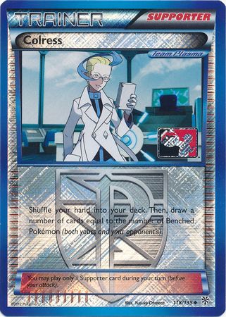 Colress (118/135) (League Promo) [Black & White: Plasma Storm] | Play N Trade Winnipeg