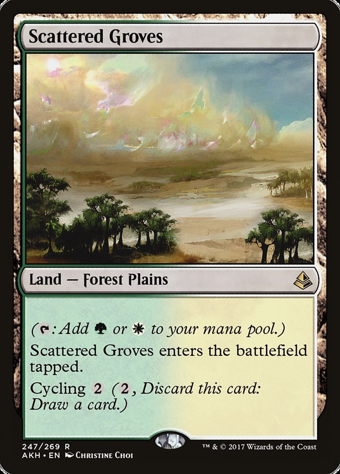 Scattered Groves [Amonkhet] | Play N Trade Winnipeg