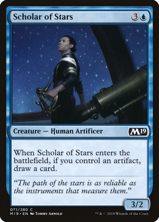 Scholar of Stars [Core Set 2019] | Play N Trade Winnipeg