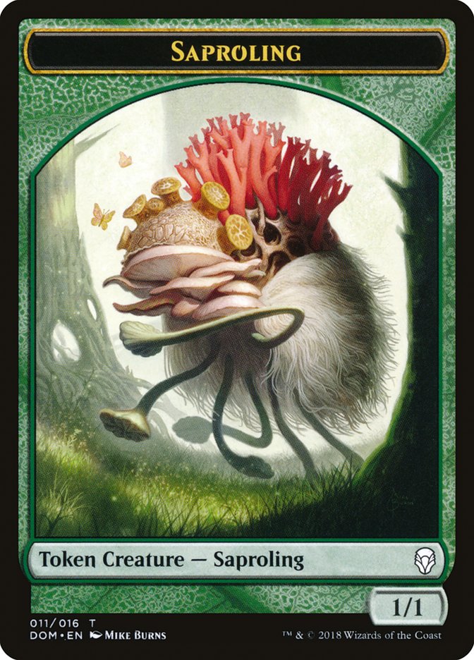 Saproling (011/016) [Dominaria Tokens] | Play N Trade Winnipeg