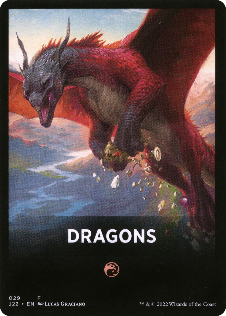 Dragons Theme Card [Jumpstart 2022 Front Cards] | Play N Trade Winnipeg