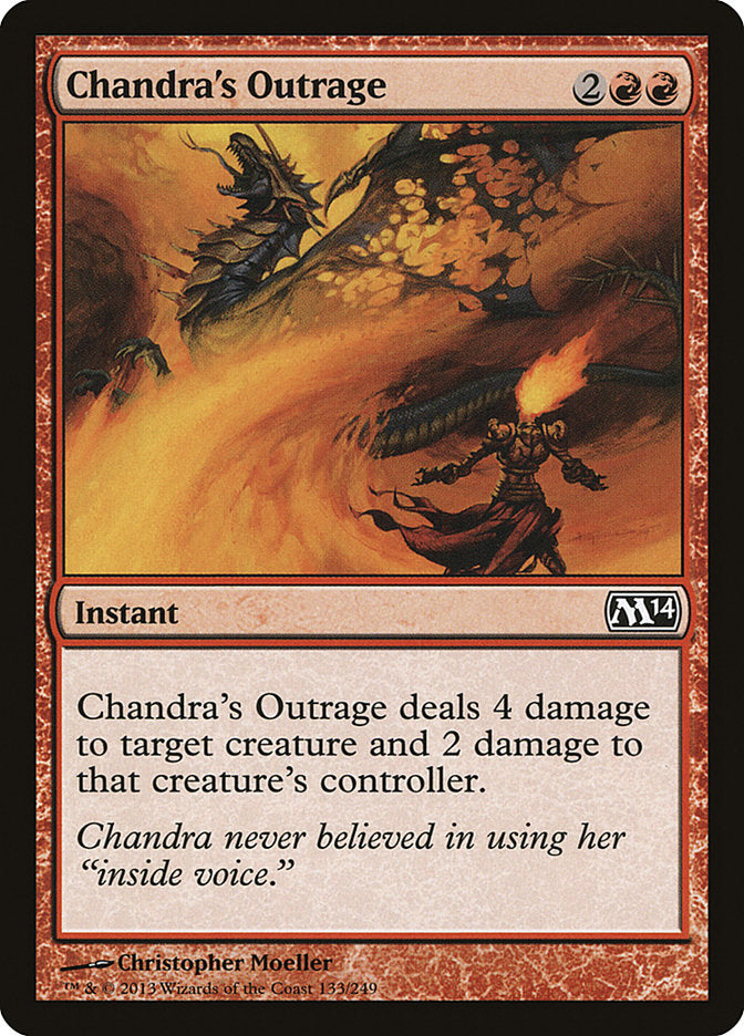 Chandra's Outrage [Magic 2014] | Play N Trade Winnipeg