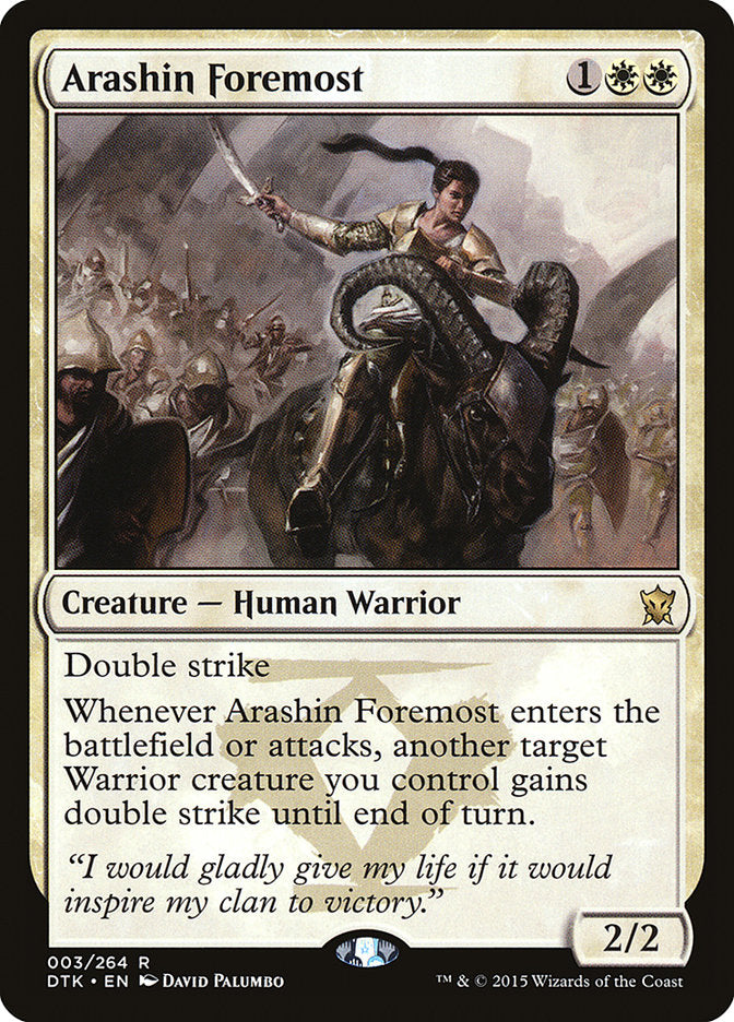 Arashin Foremost [Dragons of Tarkir] | Play N Trade Winnipeg