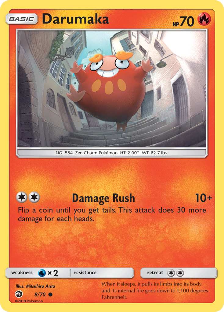 Darumaka (8/70) [Sun & Moon: Dragon Majesty] | Play N Trade Winnipeg