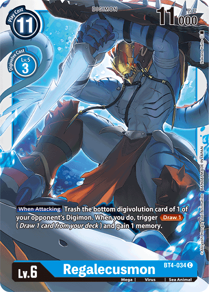 Regalecusmon [BT4-034] [Great Legend] | Play N Trade Winnipeg