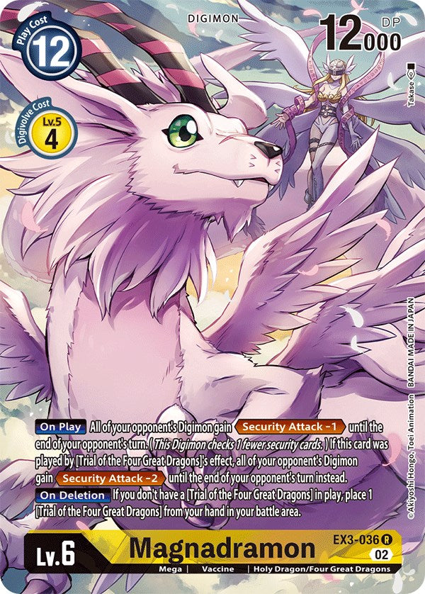 Magnadramon [EX3-036] (Alternate Art) [Draconic Roar] | Play N Trade Winnipeg