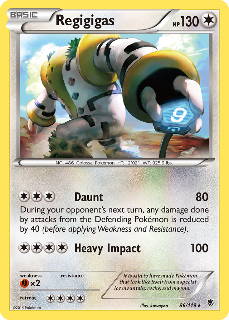 Regigigas (86/119) [XY: Phantom Forces] | Play N Trade Winnipeg