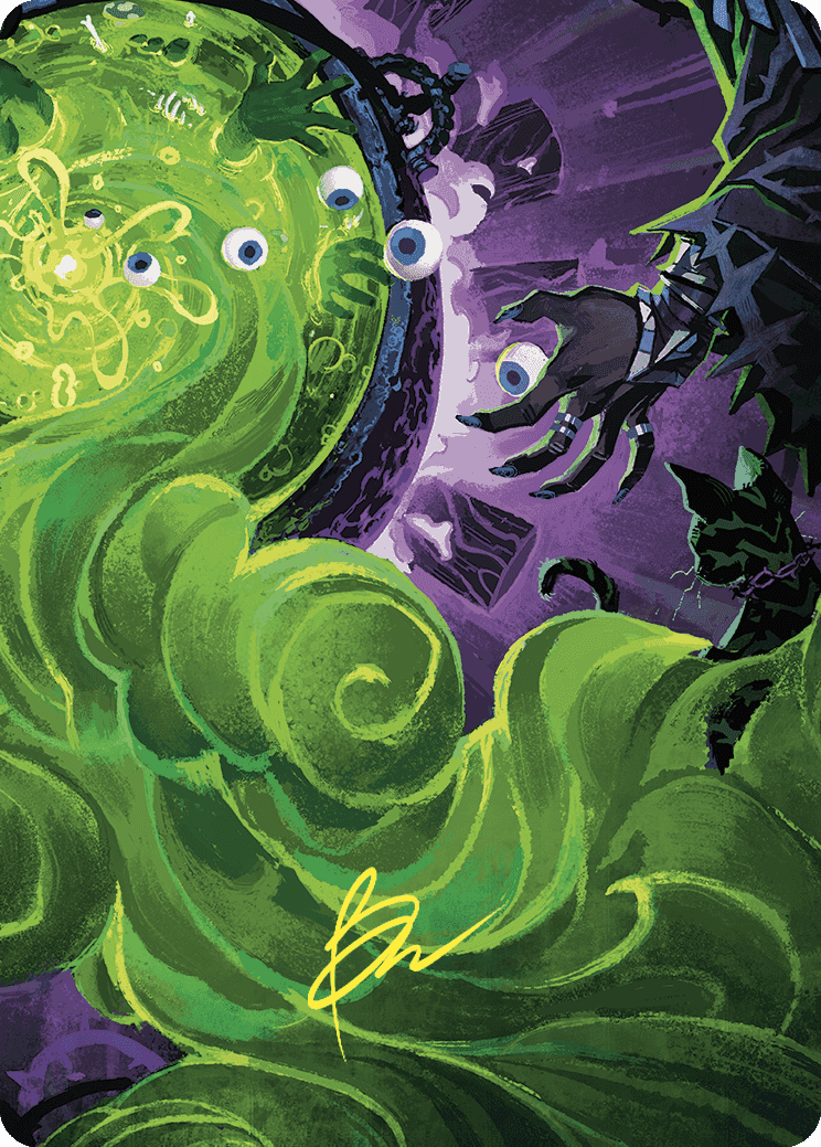 Waste Not Art Card (Gold-Stamped Signature) [Wilds of Eldraine Art Series] | Play N Trade Winnipeg