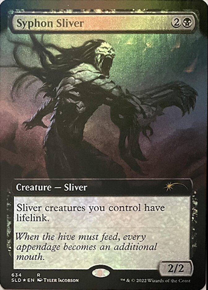 Syphon Sliver (Extended Art) [Secret Lair Drop Promos] | Play N Trade Winnipeg