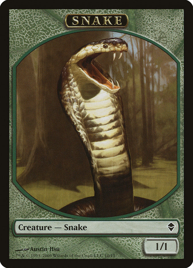 Snake [Zendikar Tokens] | Play N Trade Winnipeg