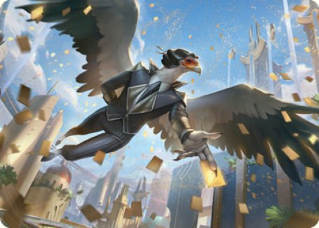 Skyboon Evangelist Art Card [Streets of New Capenna Art Series] | Play N Trade Winnipeg