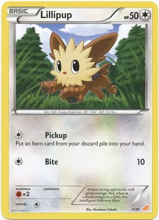 Lillipup (1/30) [Black & White: Trainer Kit - Excadrill] | Play N Trade Winnipeg