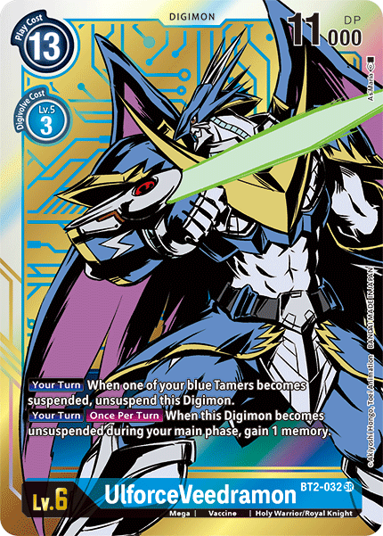 UlforceVeedramon [BT2-032] (Alternate Art) [Release Special Booster Ver.1.5] | Play N Trade Winnipeg