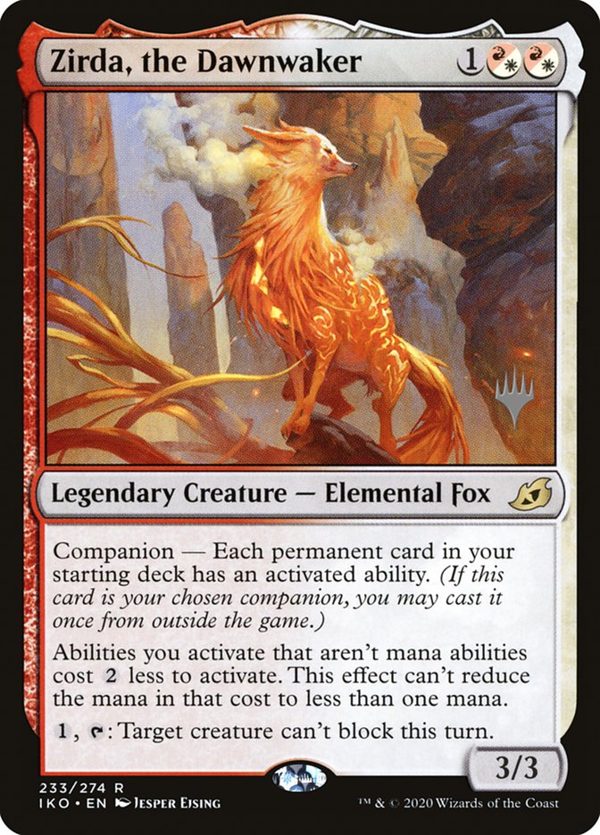 Zirda, the Dawnwaker (Promo Pack) [Ikoria: Lair of Behemoths Promos] | Play N Trade Winnipeg