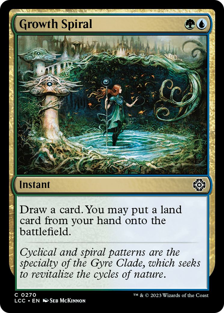 Growth Spiral [The Lost Caverns of Ixalan Commander] | Play N Trade Winnipeg