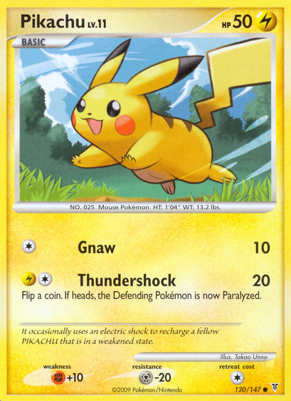 Pikachu (120/147) [Platinum: Supreme Victors] | Play N Trade Winnipeg