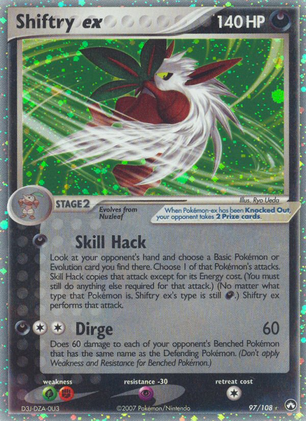 Shiftry ex (97/108) [EX: Power Keepers] | Play N Trade Winnipeg