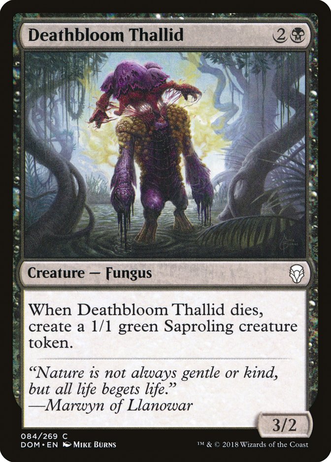 Deathbloom Thallid [Dominaria] | Play N Trade Winnipeg