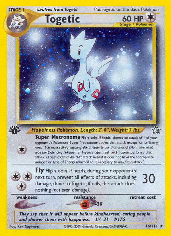 Togetic (16/111) [Neo Genesis 1st Edition] | Play N Trade Winnipeg