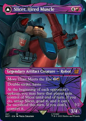 Slicer, Hired Muscle // Slicer, High-Speed Antagonist (Shattered Glass) [Universes Beyond: Transformers] | Play N Trade Winnipeg