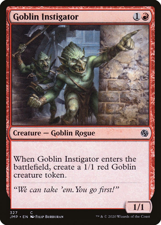 Goblin Instigator [Jumpstart] | Play N Trade Winnipeg