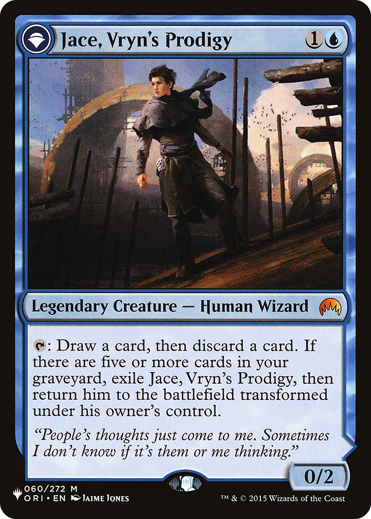 Jace, Vryn's Prodigy // Jace, Telepath Unbound [Secret Lair: From Cute to Brute] | Play N Trade Winnipeg