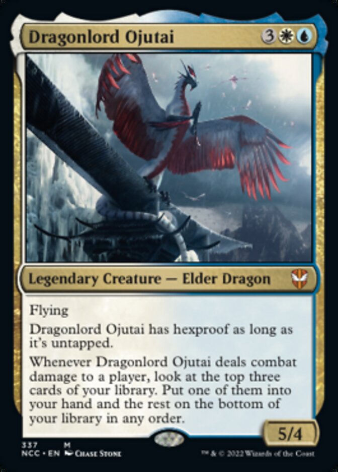 Dragonlord Ojutai [Streets of New Capenna Commander] | Play N Trade Winnipeg