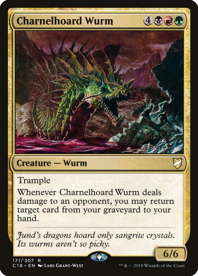 Charnelhoard Wurm [Commander 2018] | Play N Trade Winnipeg