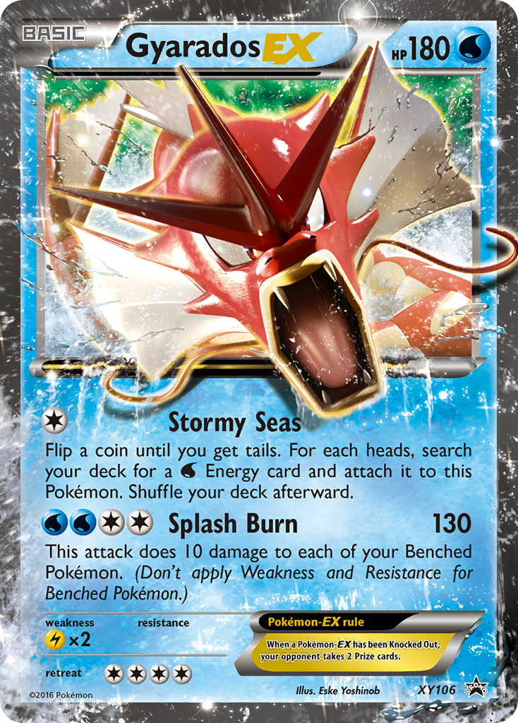 Gyarados EX (XY106) [XY: Black Star Promos] | Play N Trade Winnipeg