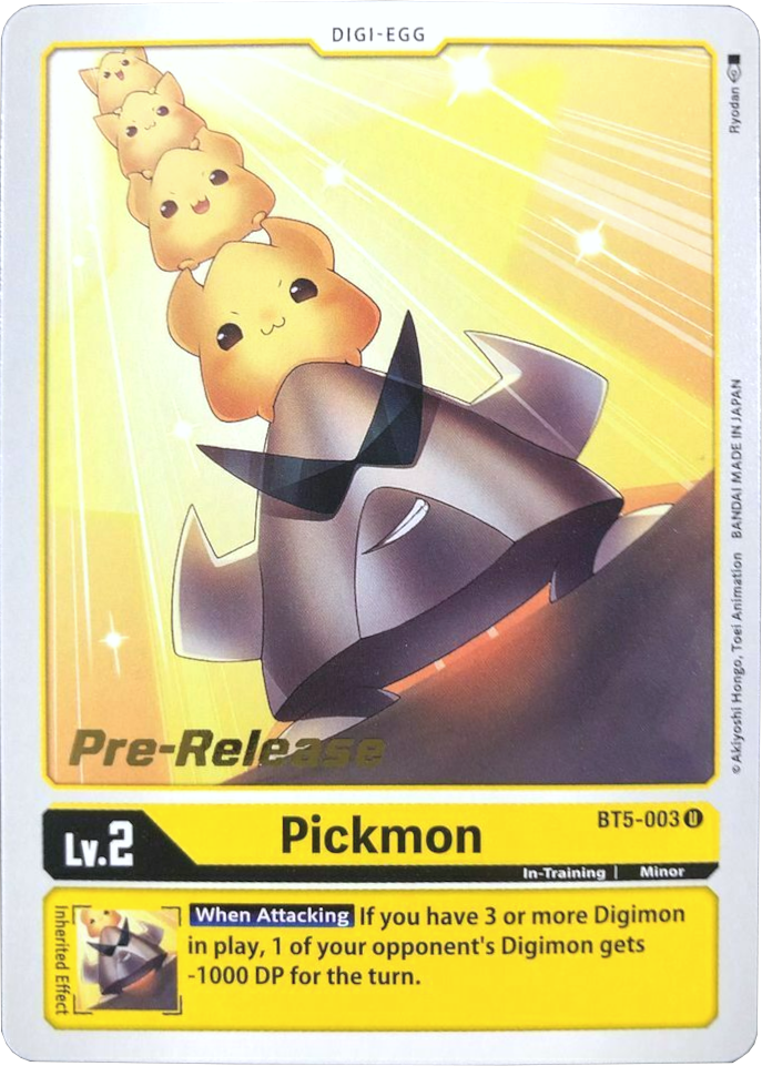 Pickmon [BT5-003] [Battle of Omni Pre-Release Promos] | Play N Trade Winnipeg