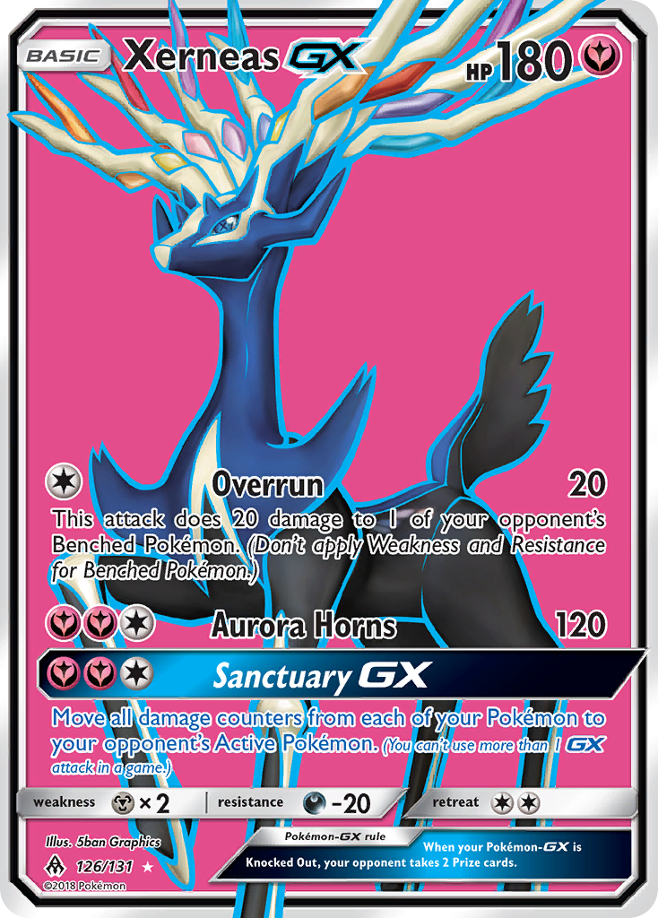 Xerneas GX (126/131) [Sun & Moon: Forbidden Light] | Play N Trade Winnipeg