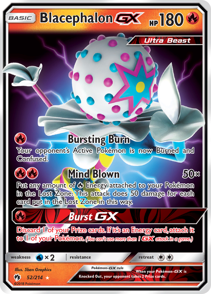 Blacephalon GX (52/214) [Sun & Moon: Lost Thunder] | Play N Trade Winnipeg