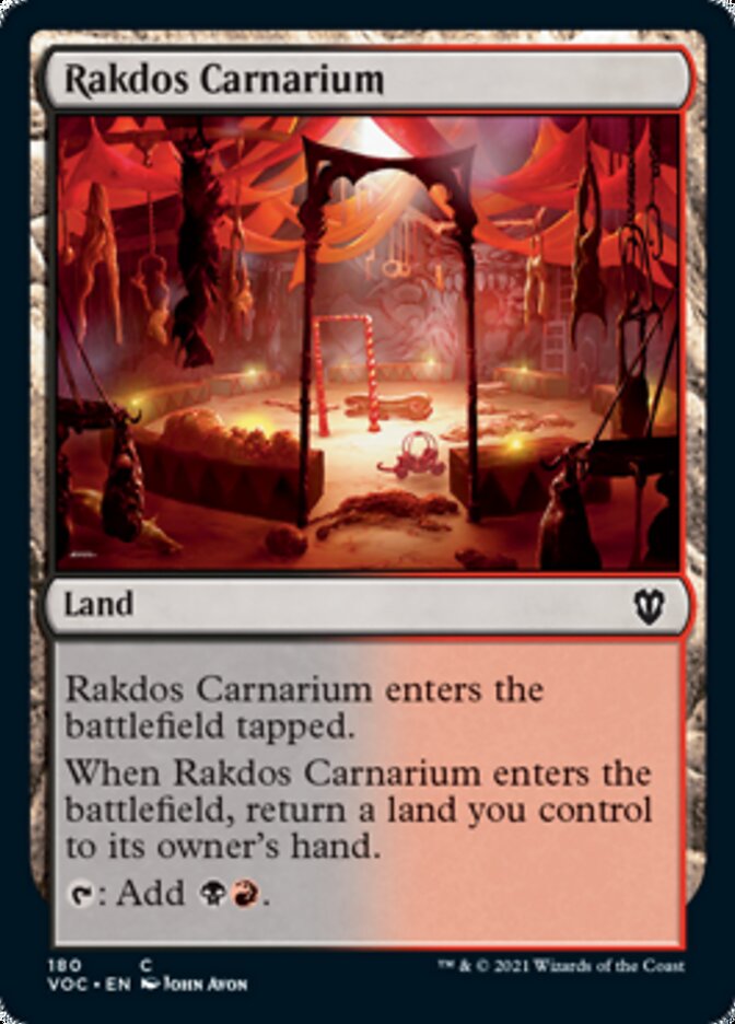 Rakdos Carnarium [Innistrad: Crimson Vow Commander] | Play N Trade Winnipeg