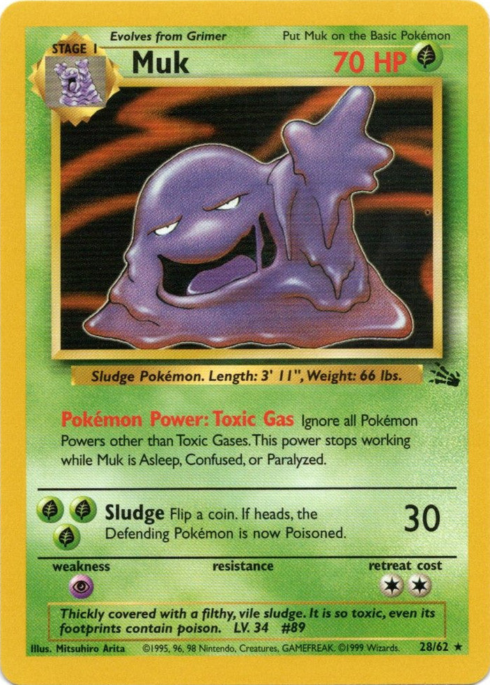 Muk (28/62) [Fossil Unlimited] | Play N Trade Winnipeg