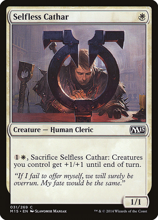 Selfless Cathar [Magic 2015] | Play N Trade Winnipeg