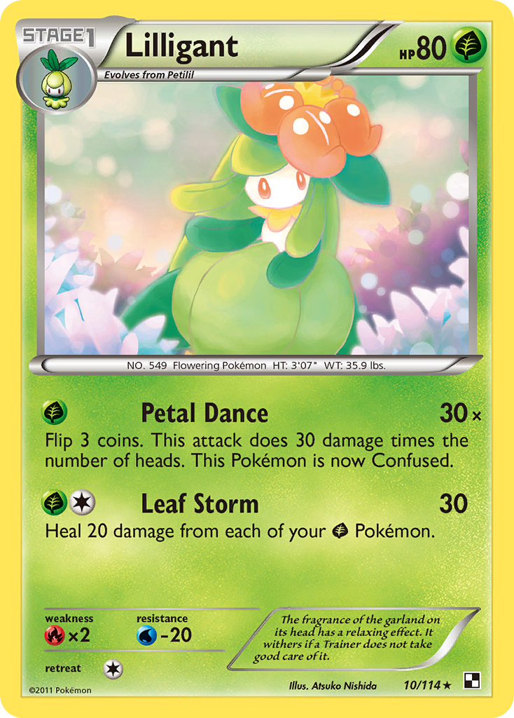 Lilligant (10/114) [Black & White: Base Set] | Play N Trade Winnipeg