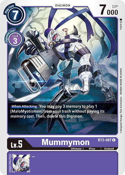 Mummymon [BT3-087] [Release Special Booster Ver.1.5] | Play N Trade Winnipeg