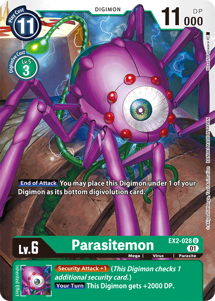 Parasitemon [EX2-028] [Digital Hazard] | Play N Trade Winnipeg