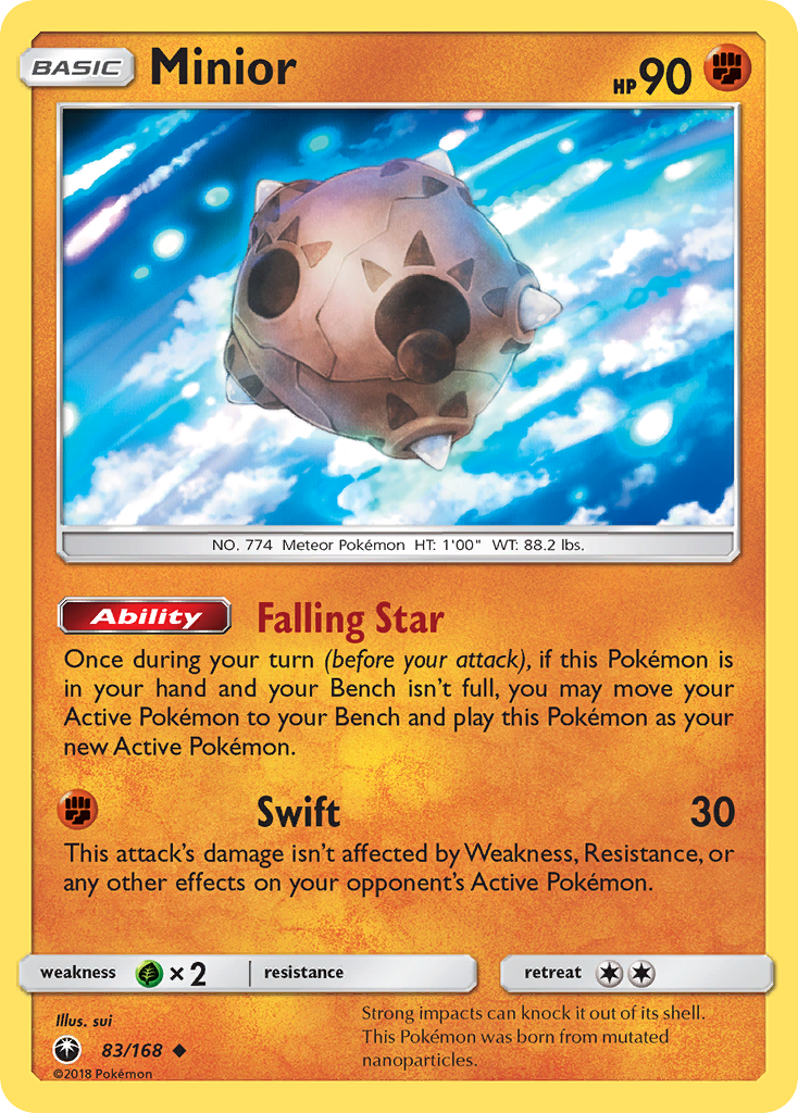 Minior (83/168) [Sun & Moon: Celestial Storm] | Play N Trade Winnipeg