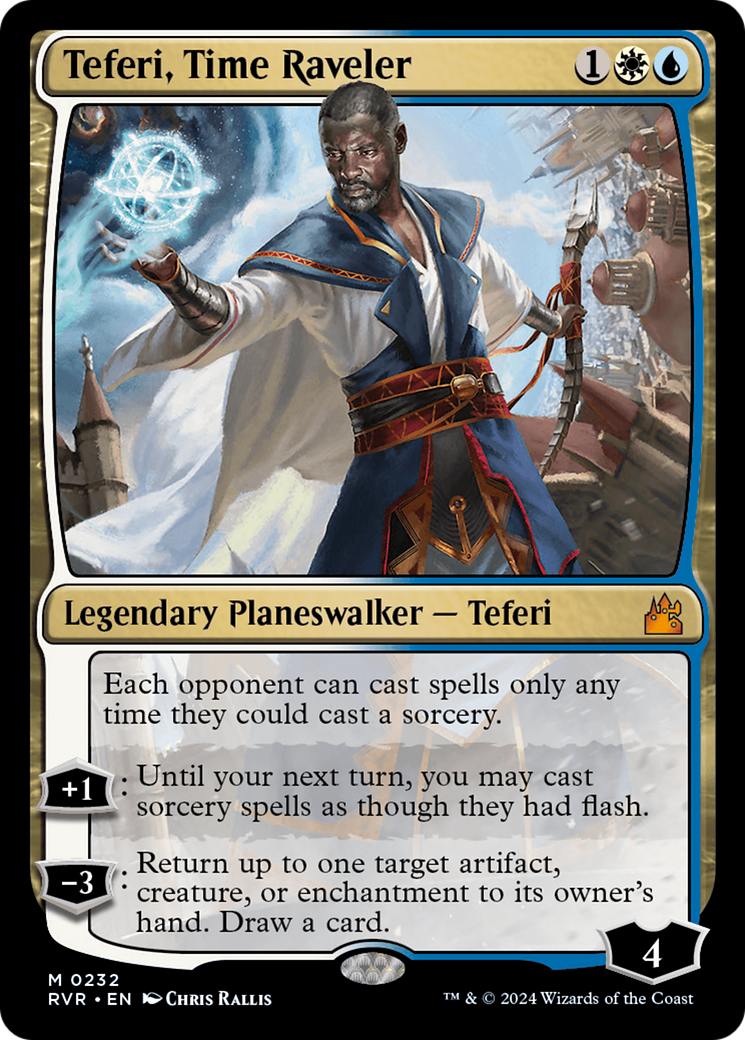 Teferi, Time Raveler [Ravnica Remastered] | Play N Trade Winnipeg