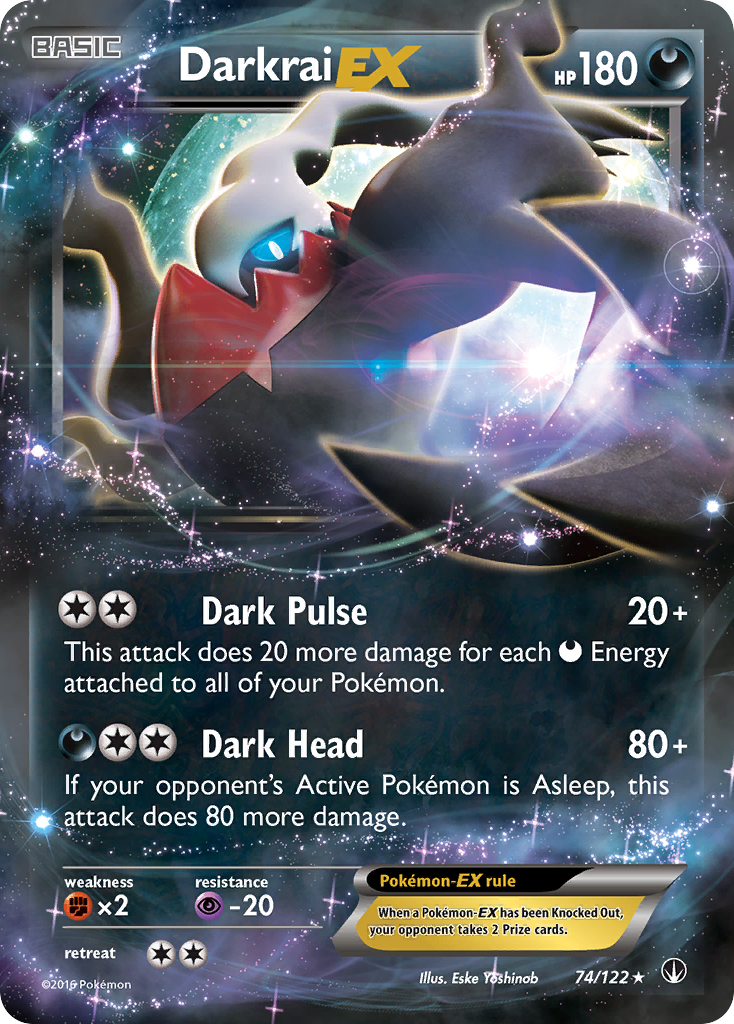 Darkrai EX (74/122) [XY: BREAKpoint] | Play N Trade Winnipeg