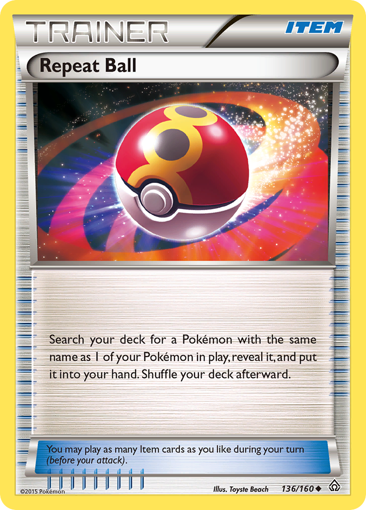 Repeat Ball (136/160) [XY: Primal Clash] | Play N Trade Winnipeg