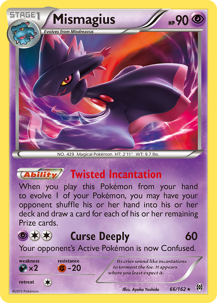 Mismagius (66/162) [XY: BREAKthrough] | Play N Trade Winnipeg