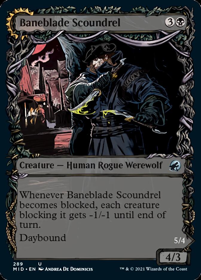 Baneblade Scoundrel // Baneclaw Marauder (Showcase Equinox) [Innistrad: Midnight Hunt] | Play N Trade Winnipeg