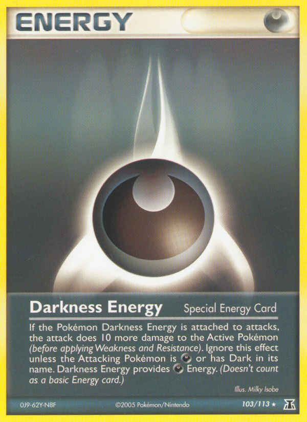 Darkness Energy (103/113) [EX: Delta Species] | Play N Trade Winnipeg