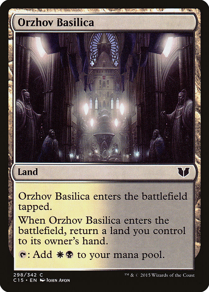 Orzhov Basilica [Commander 2015] | Play N Trade Winnipeg