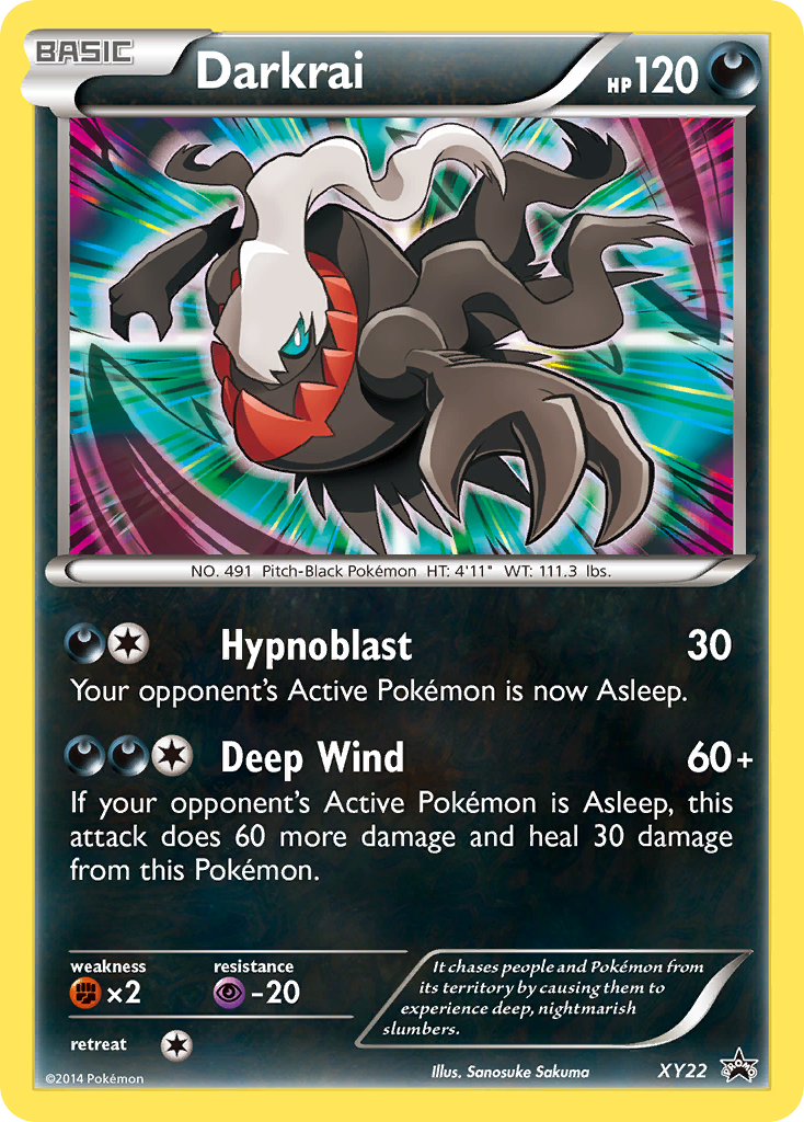 Darkrai (XY22) [XY: Black Star Promos] | Play N Trade Winnipeg