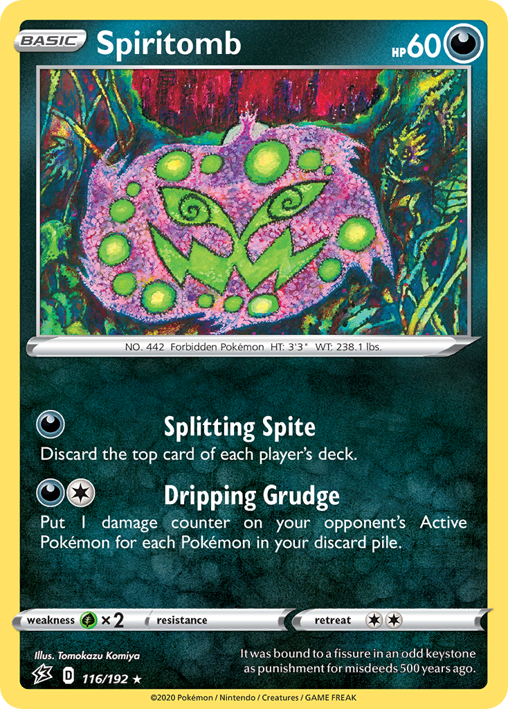 Spiritomb (116/192) [Sword & Shield: Rebel Clash] | Play N Trade Winnipeg